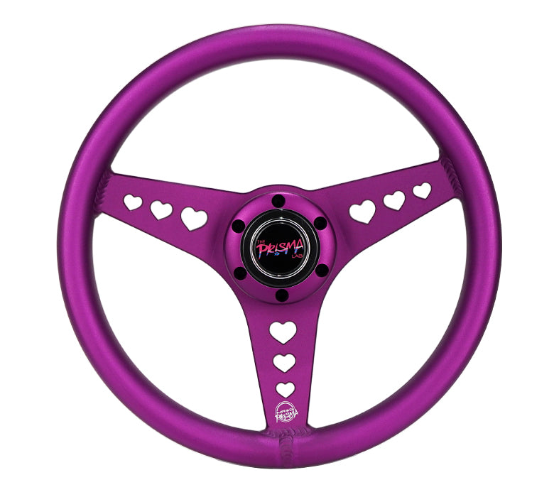 ALUMINUM STEERING WHEELS - HEART CUT OUT – Prisma Lab