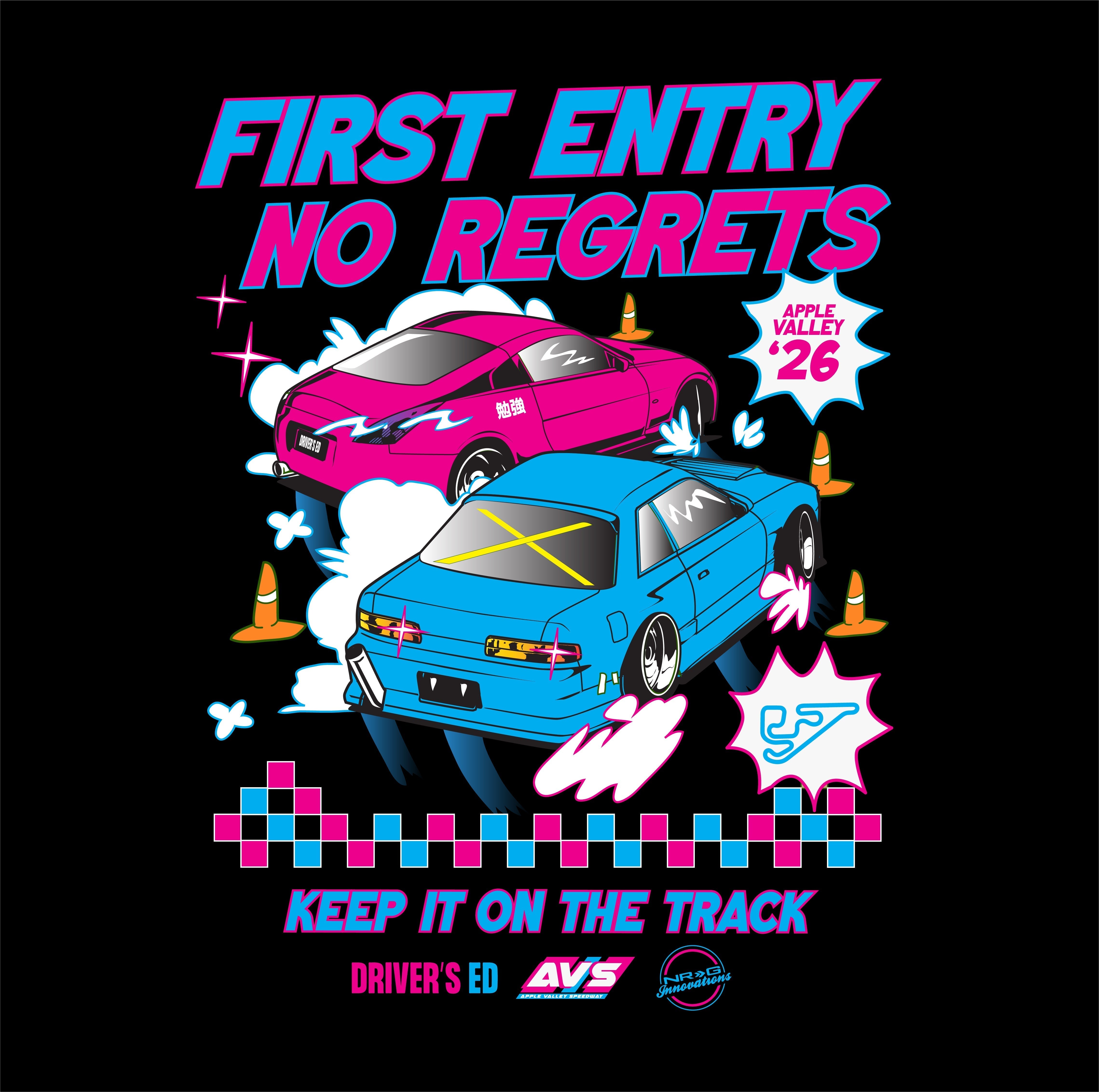 DRIVERS ED BIG ENTRY NO REGRETS
