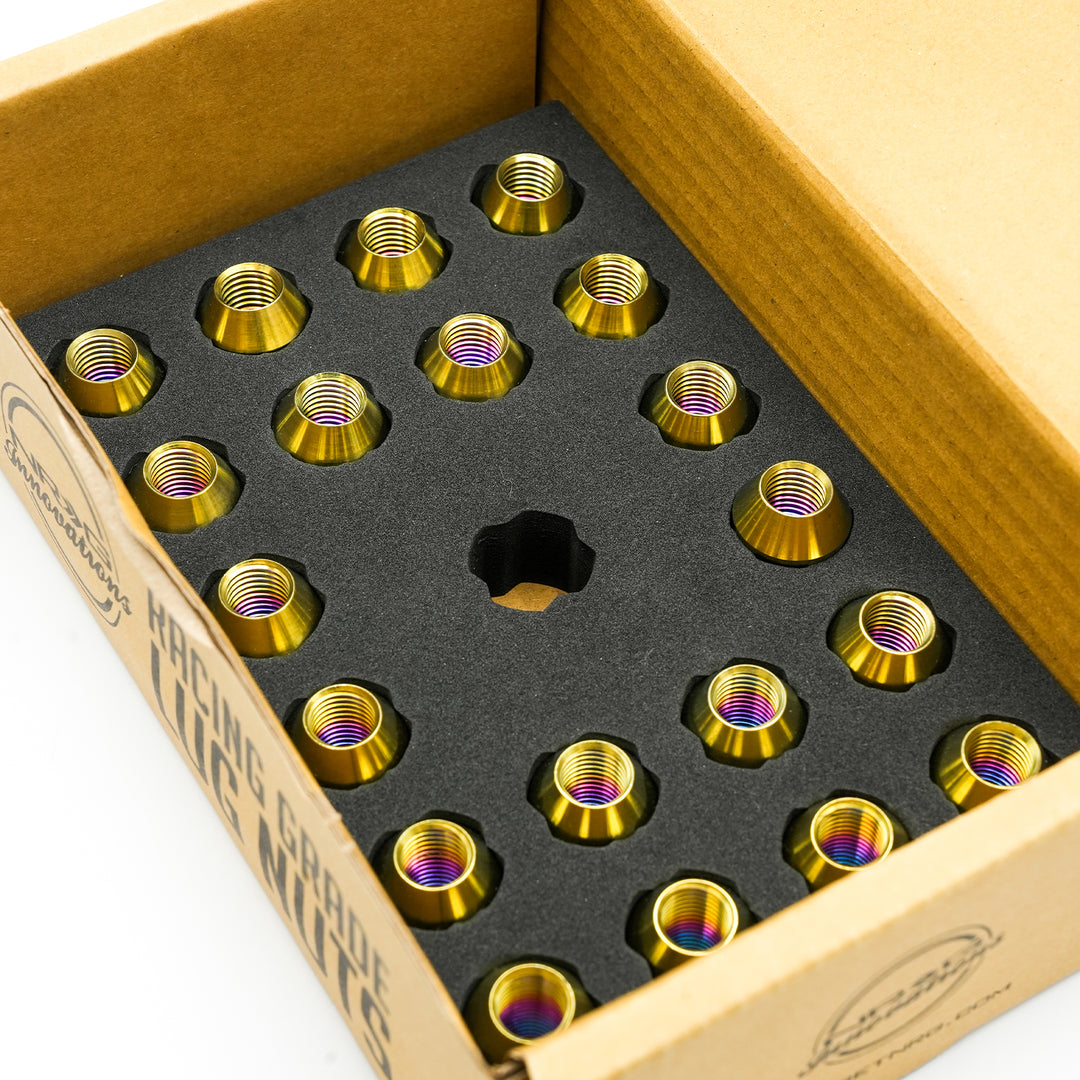 TITANUM MULTICOLOR LUG NUTS