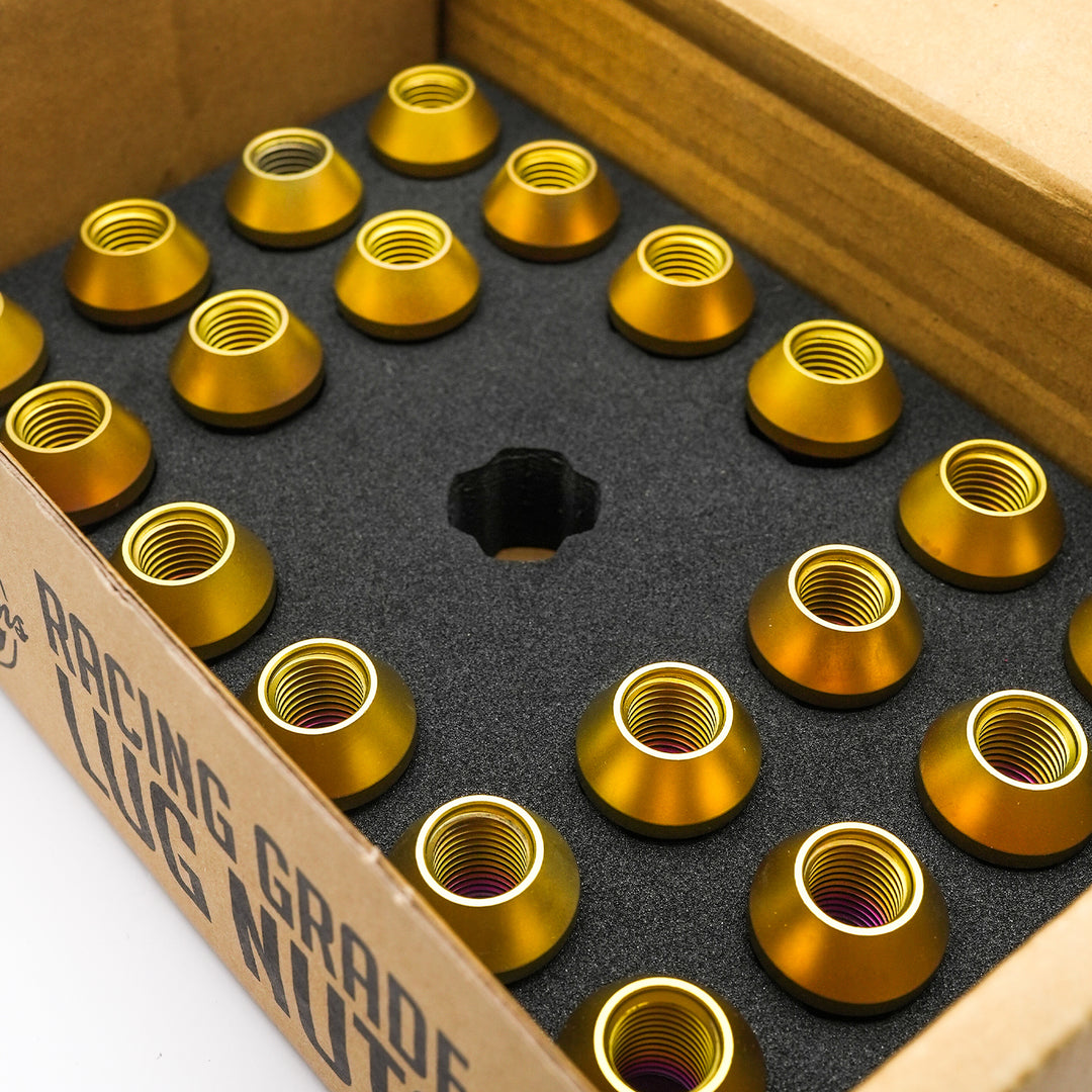 TITANUM MULTICOLOR LUG NUTS