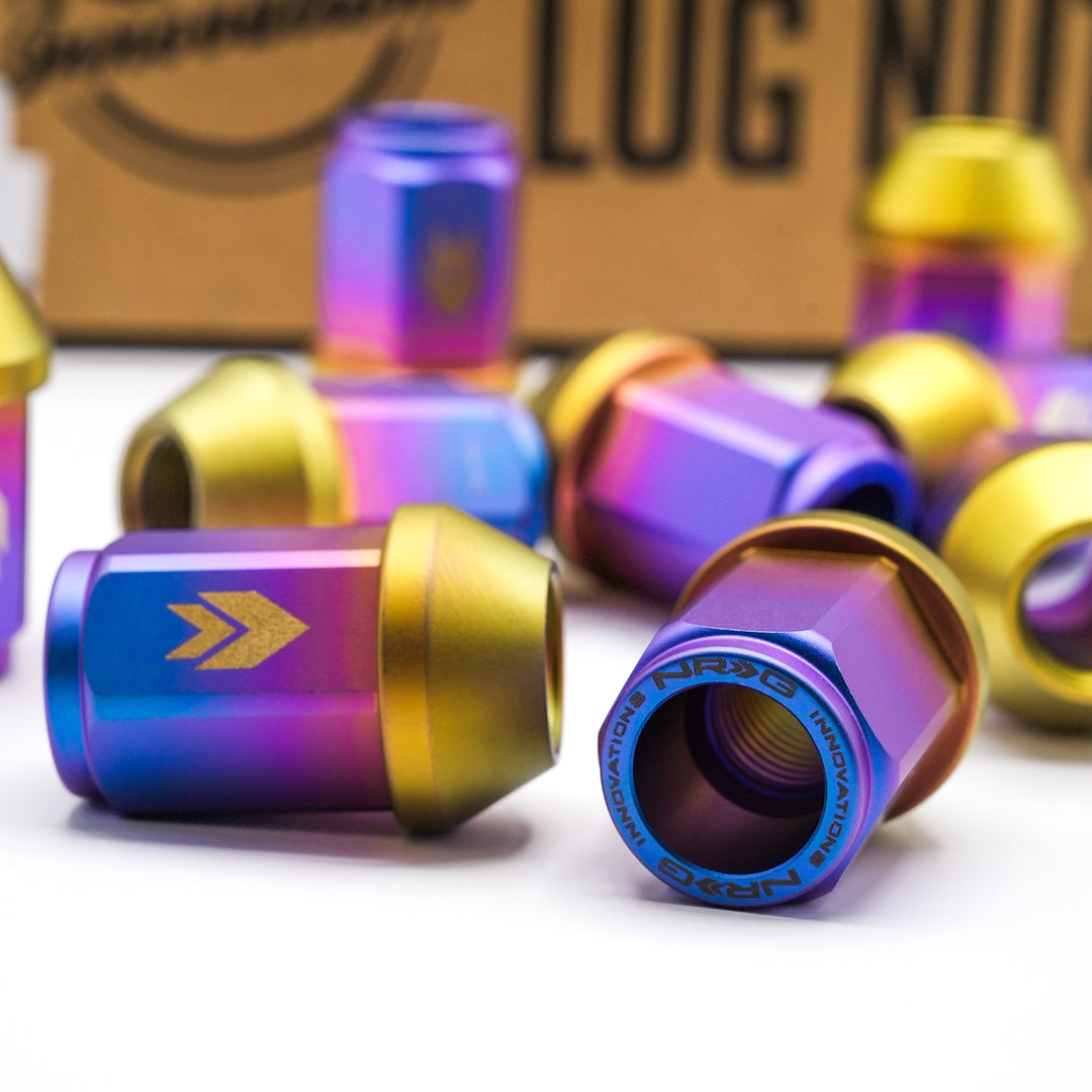 TITANUM MULTICOLOR LUG NUTS