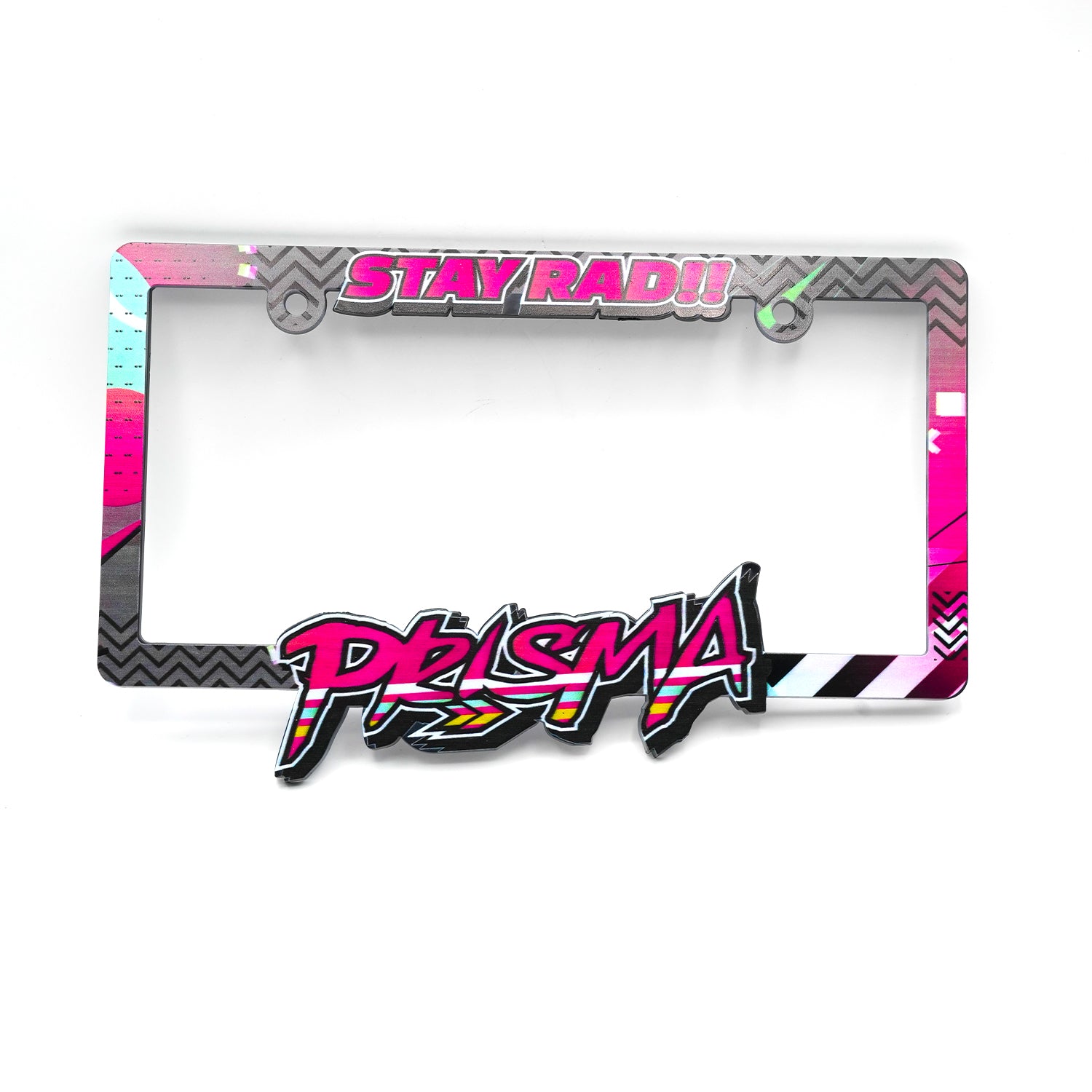 LICENSE PLATE FRAME – Prisma Lab