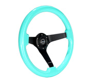 350MM DEEP DISH STEERING WHEEL WOODGRAIN