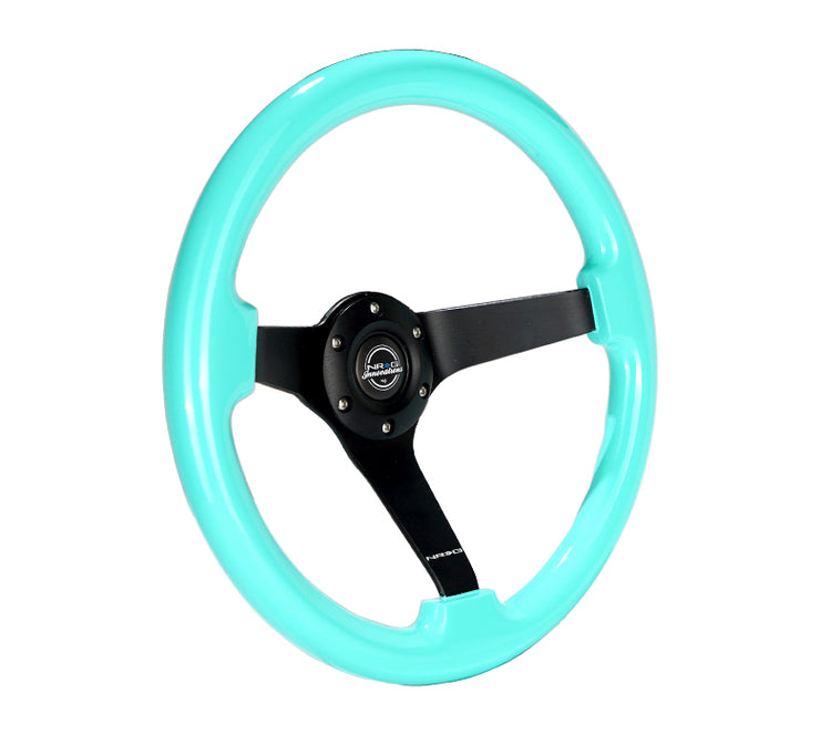 350MM DEEP DISH STEERING WHEEL WOODGRAIN