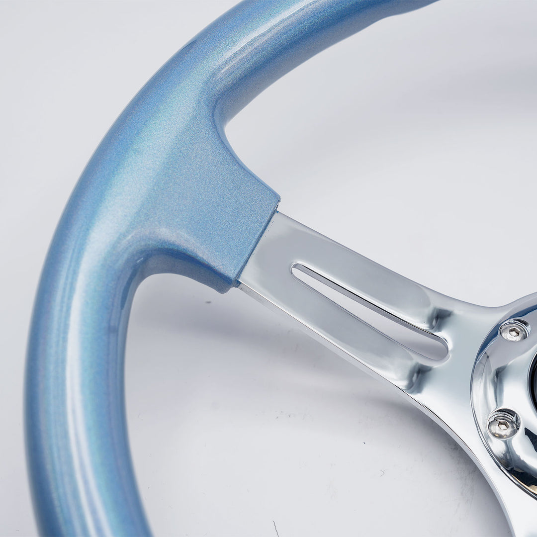 WOODGRAIN CHROMATIC SERIES STEERING WHEEL