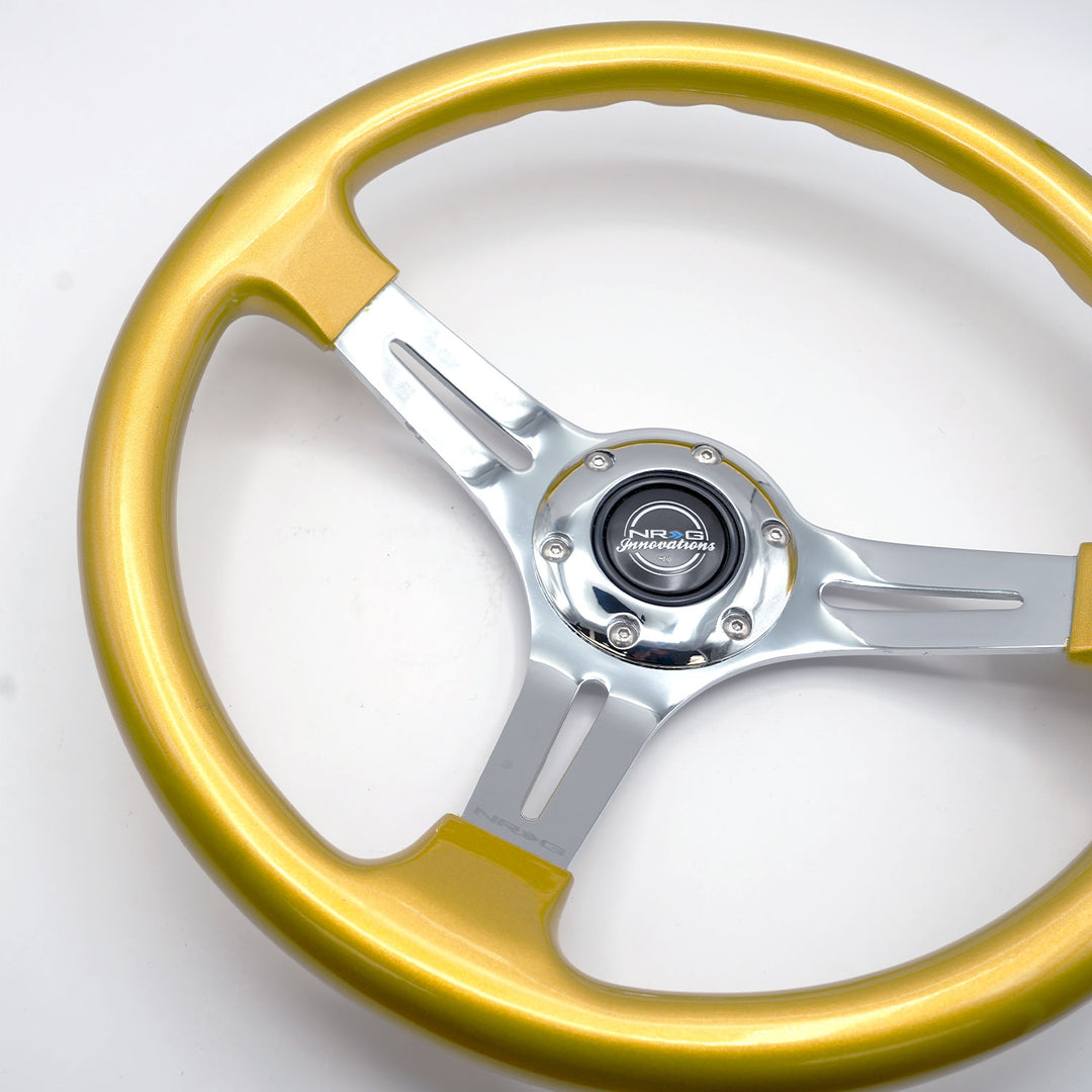 WOODGRAIN CHROMATIC SERIES STEERING WHEEL