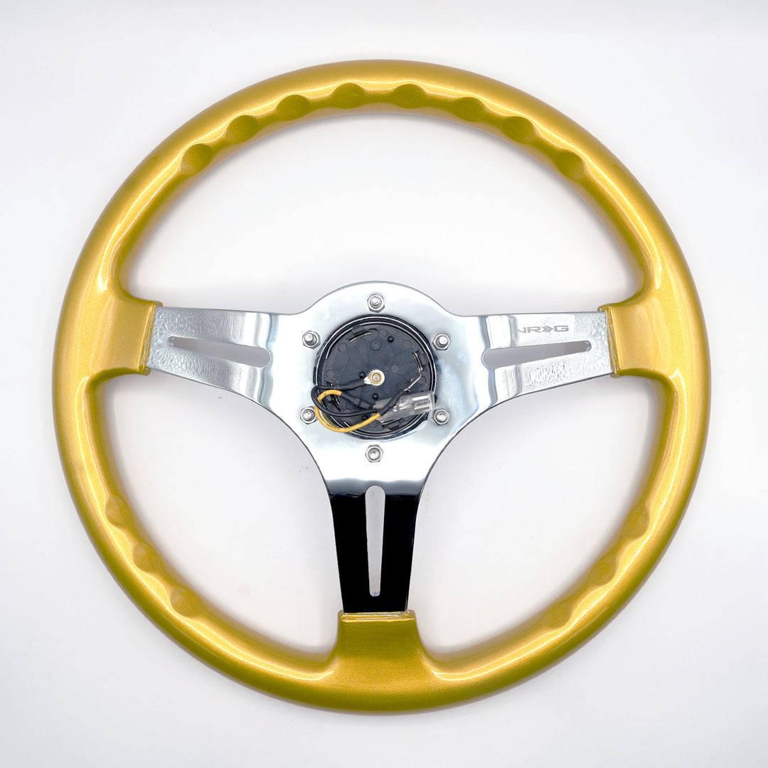 WOODGRAIN CHROMATIC SERIES STEERING WHEEL