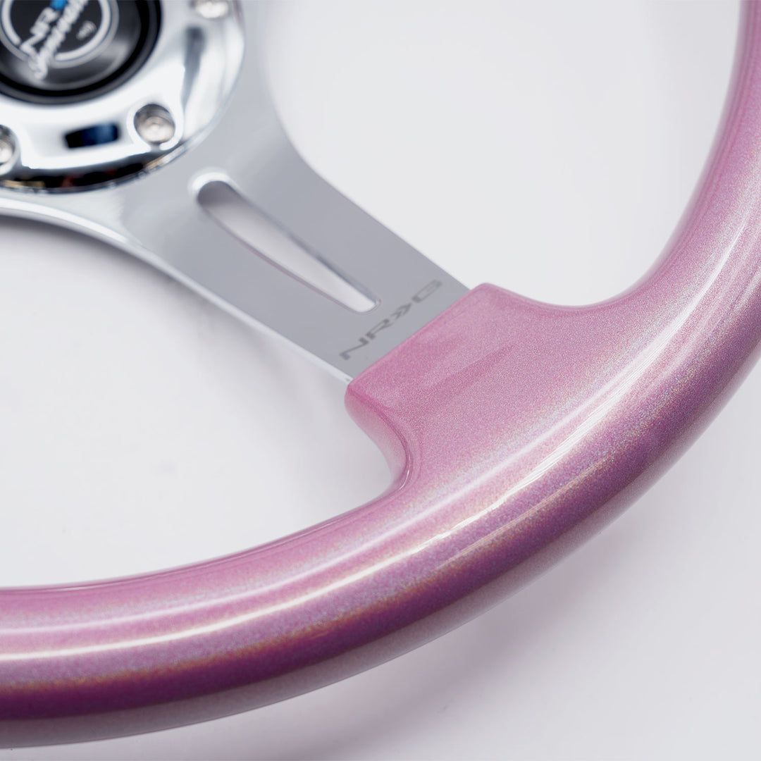 WOODGRAIN CHROMATIC SERIES STEERING WHEEL