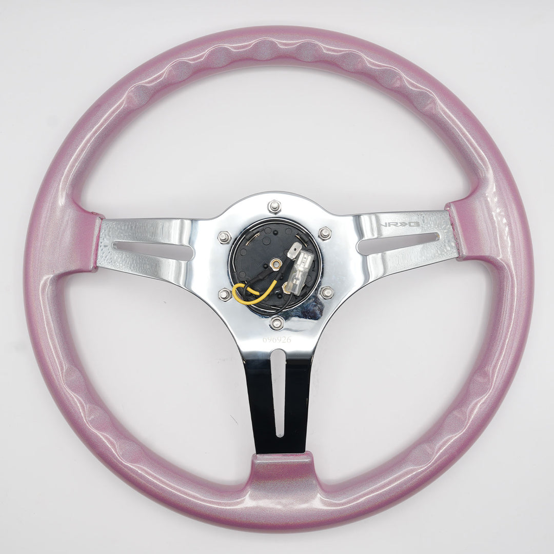 WOODGRAIN CHROMATIC SERIES STEERING WHEEL
