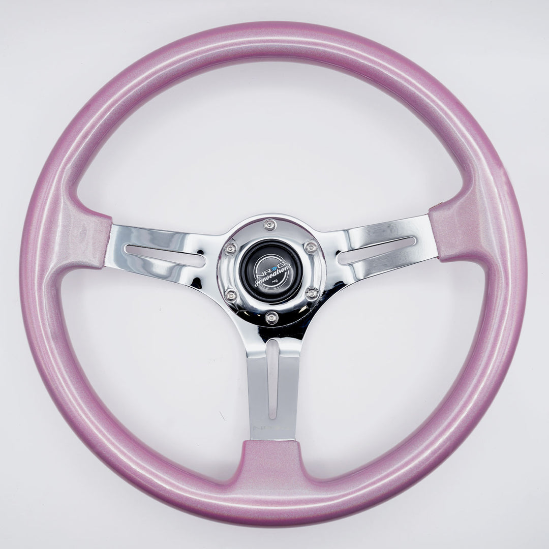 WOODGRAIN CHROMATIC SERIES STEERING WHEEL