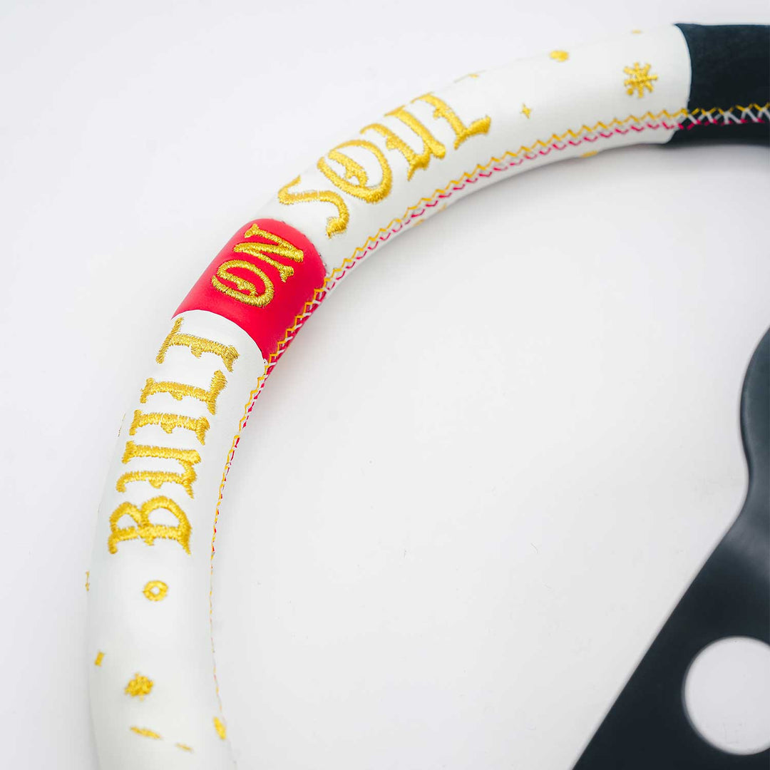 COLLABORATION STEERING WHEEL RYAN LITTERAL