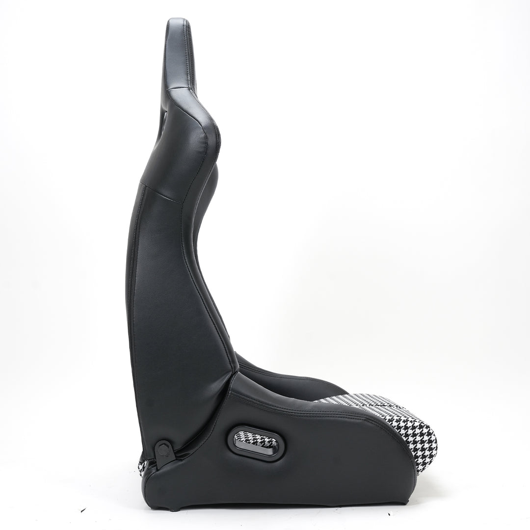 PRISMA RECLINE OMEGA LEATHER BUCKET SEAT