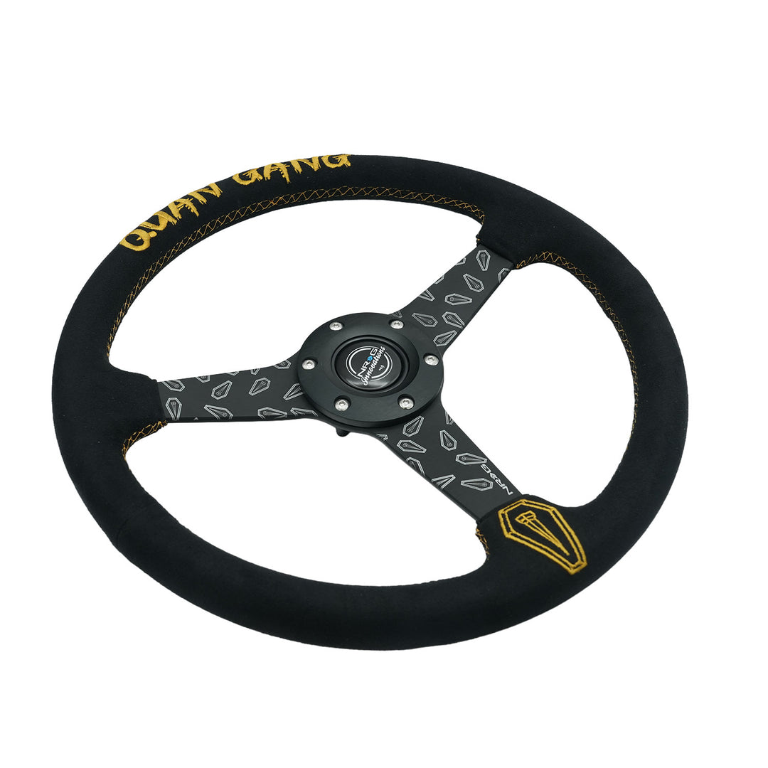 CALEB QUANBECK STEERING WHEEL