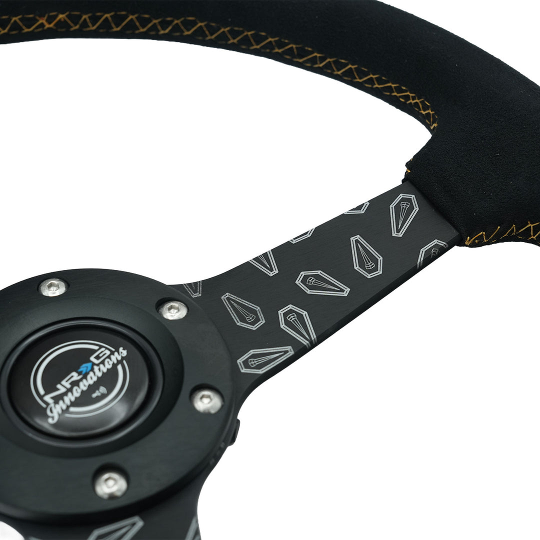 CALEB QUANBECK STEERING WHEEL