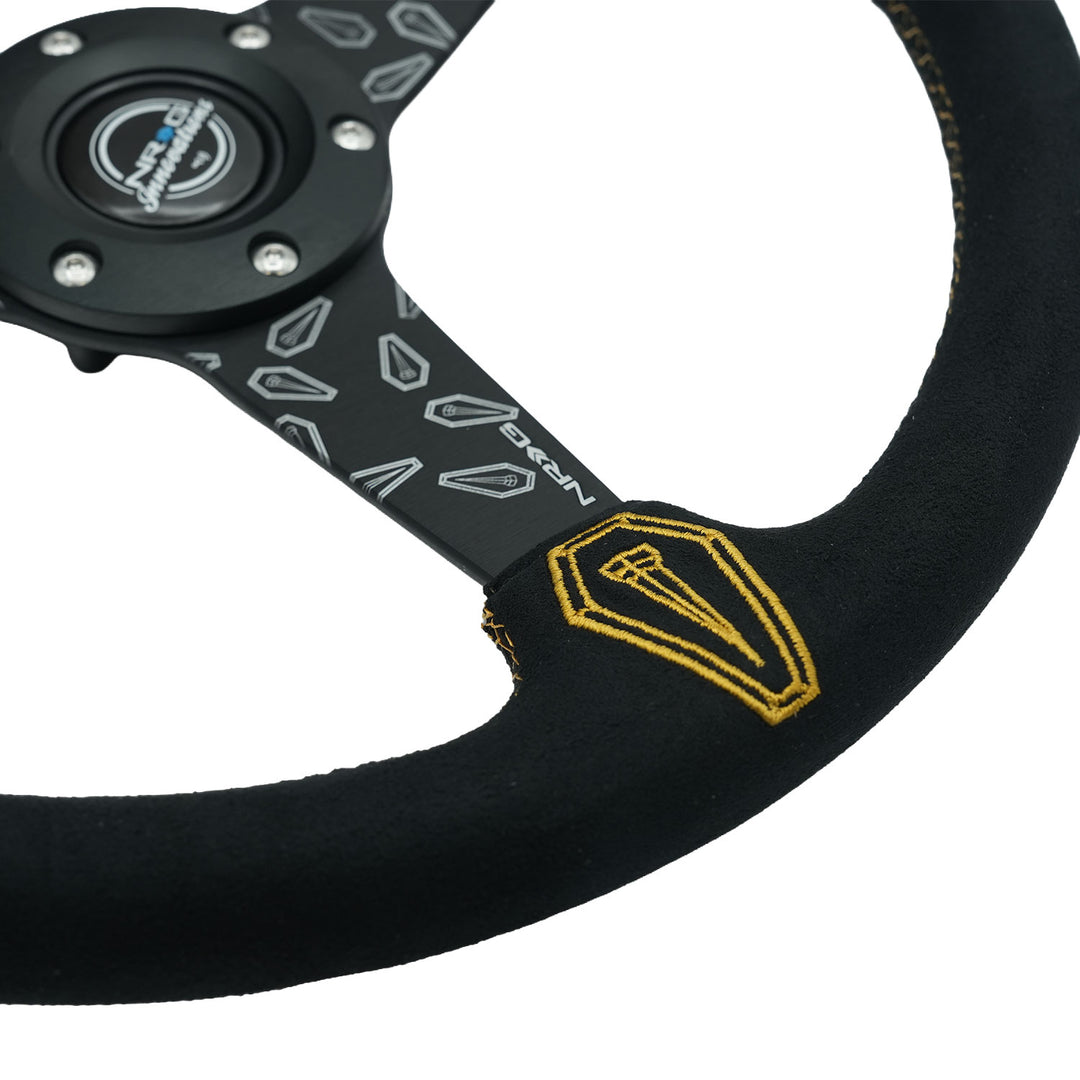 CALEB QUANBECK STEERING WHEEL