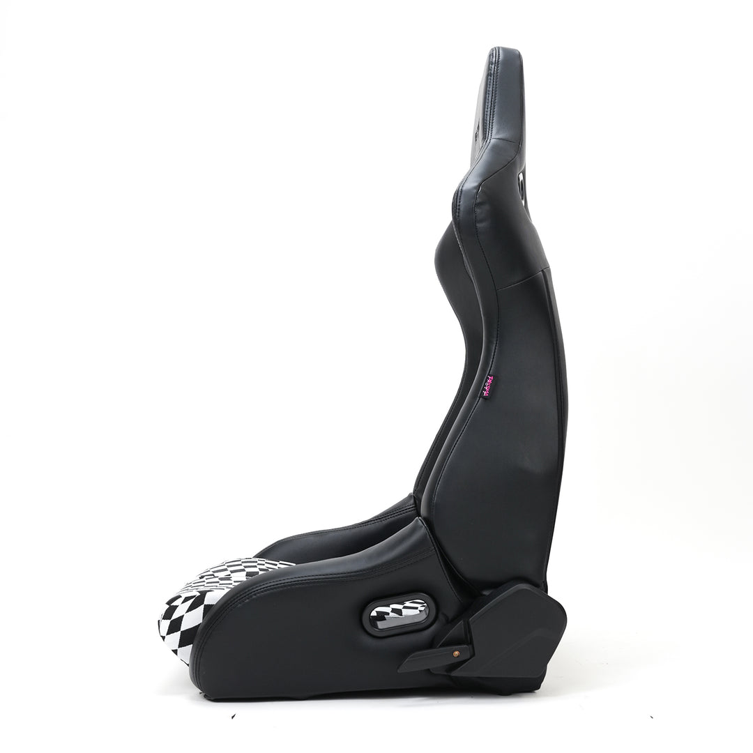 PRISMA RECLINE OMEGA LEATHER BUCKET SEAT