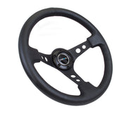 350MM 3" DEEP DISH WITH HOLES LEATHER