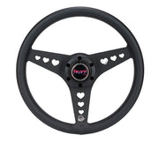ALUMINUM STEERING WHEELS - HEART CUT OUT