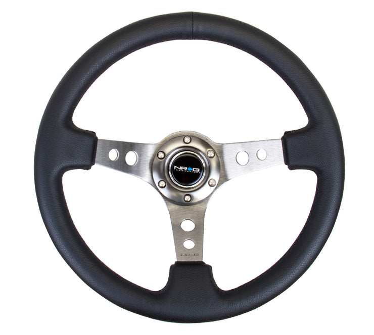 350MM 3" DEEP DISH WITH HOLES LEATHER