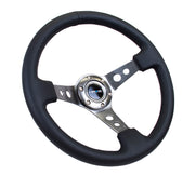 350MM 3" DEEP DISH WITH HOLES LEATHER