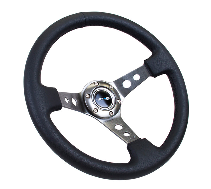 350MM 3" DEEP DISH WITH HOLES LEATHER