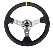 350MM 3" DEEP DISH WITH HOLES LEATHER
