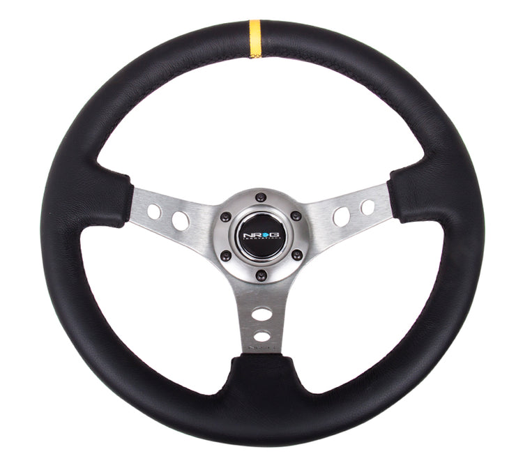 350MM 3" DEEP DISH WITH HOLES LEATHER