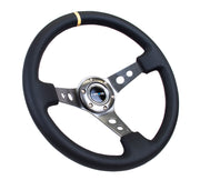 350MM 3" DEEP DISH WITH HOLES LEATHER