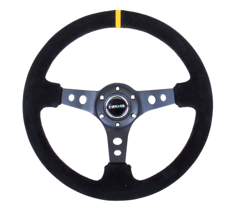 350MM 3" DEEP DISH WITH HOLES SUEDE
